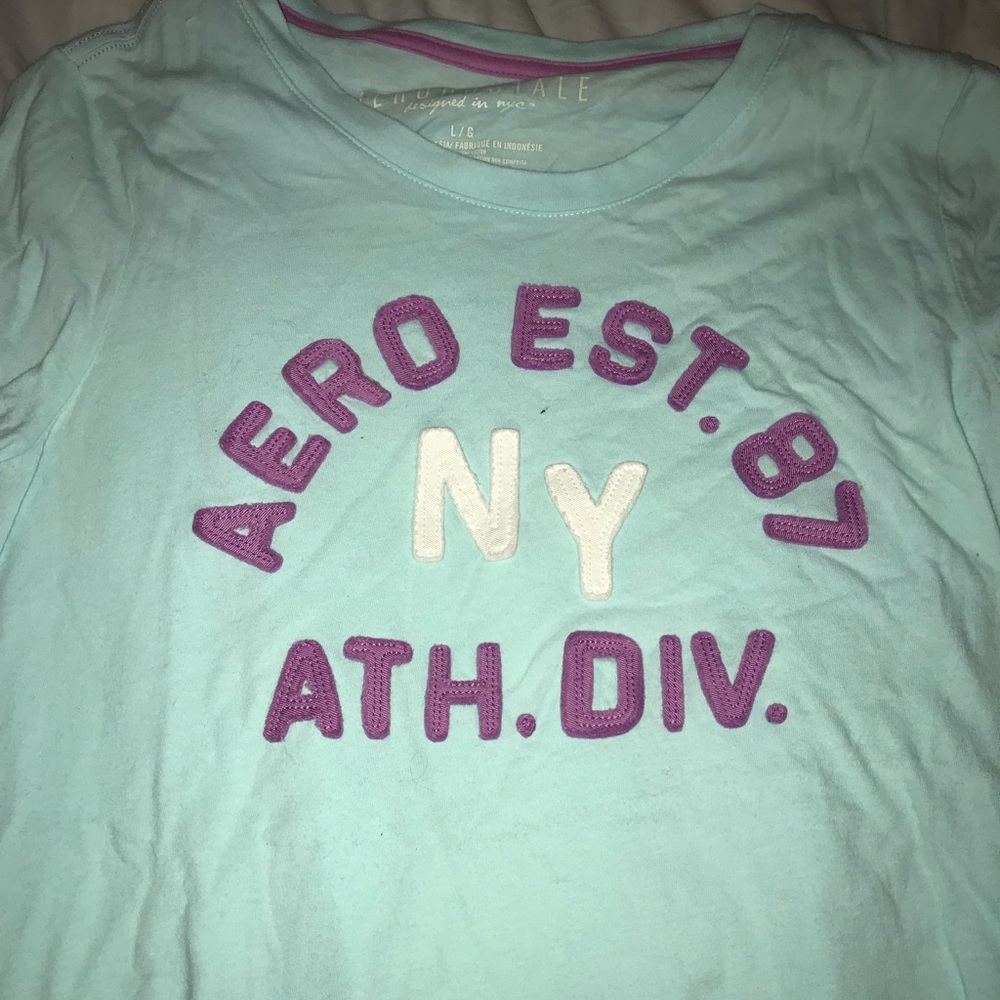 Light green Aeropostale shirt